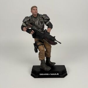 JD Fenix 7" action figure 2016 McFarlane Gears of War 4 (Comes with accessories)
